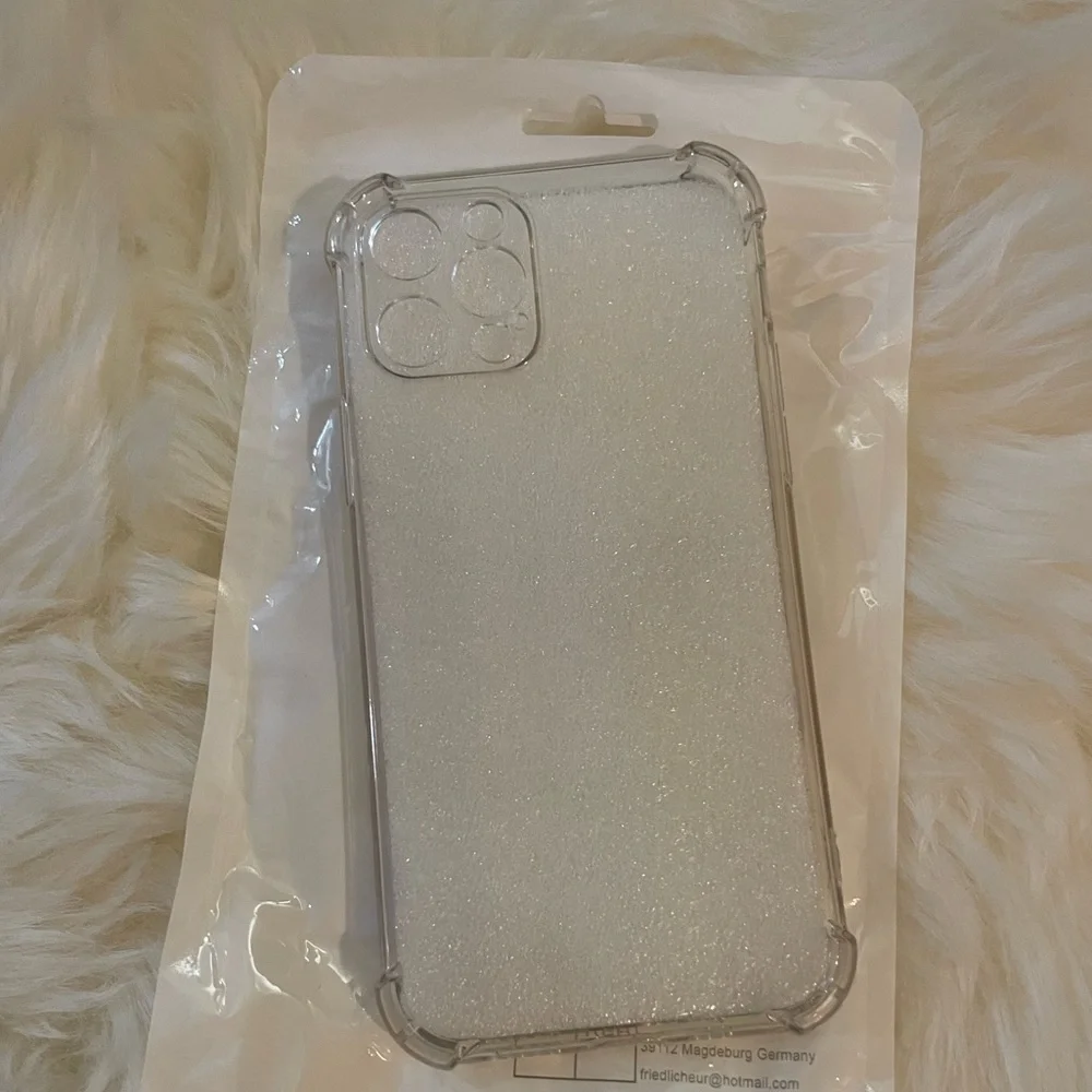 iPhone 12 Pro clear silicone phone case